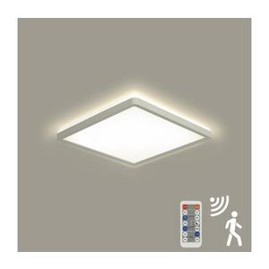 Plafonieră LED dimabilă cu senzor de mișcare ULTRA SLIM LED/18W/230V 30x30 cm + telecomandă imagine