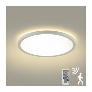 Plafonieră LED dimabilă cu senzor de mișcare ULTRA SLIM LED/24W/230V d. 42 cm + telecomandă imagine