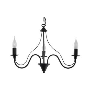 Lustră pe lanț MINERWA 3 3xE14/40W/230V negru imagine