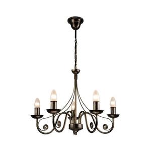 Lustră pe lanț DONATO 5xE14/40W/230V imagine