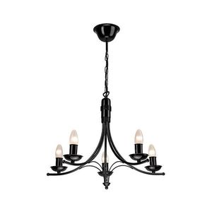 Lustră pe lanț LUCA 5xE14/40W/230V imagine