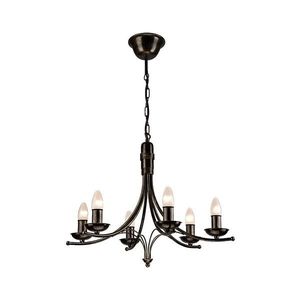 Lustră pe lanț LUCA 6xE14/40W/230V imagine