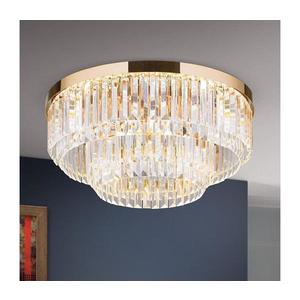 Plafonieră LED de cristal dimabilă Orion PRISM LED/80W/230V d. 55 cm 24K auriu imagine