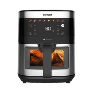 Friteuză cu aer cald Sencor 9 l 1700W/230V negru/crom mat imagine