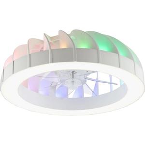 lator LED RGBW de tavan cu lumină Brilliant FANORA LED/30W/230V + telecomandă imagine