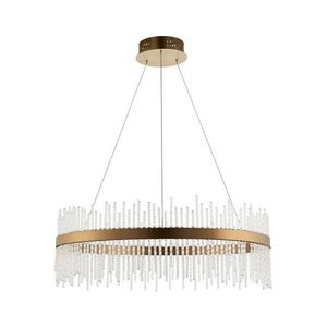 Lustră LED dimabilă pe cablu Endon 81908 ADRIEL LED/58W/230V 3000K auriu imagine