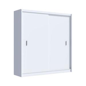 Șifonier cu uși culisante SAPHIRA 203x215 cm alb imagine