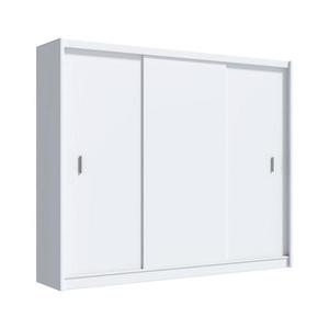 Șifonier cu uși culisante SAPHIRA 250x215 cm alb imagine