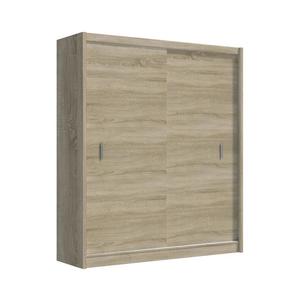 Șifonier cu uși culisante SAPHIRA 203x215 cm stejar sonoma imagine