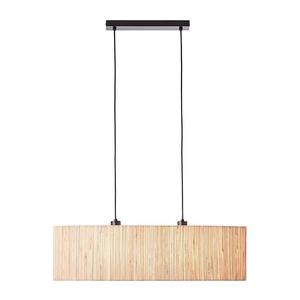 Lustră pe cablu Endon 101692 LONGSHORE 2xE27/10W/230V bej imagine