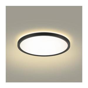 Plafonieră LED pentru baie Brilagi ULTRA SLIM LED/12W/230V d. 22, 5 cm negru IP54 imagine