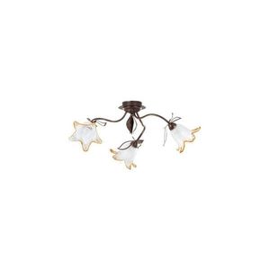 Plafonieră BRAGA 3xE27/15W/230V bronz imagine