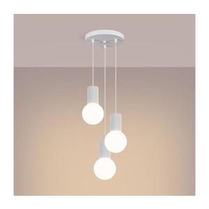 Lustră pe cablu SL.1710 HALO 3xG9/8W/230V d. 25 cm alb imagine