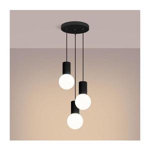 Lustră pe cablu SL.1715 HALO 3xG9/8W/230V d. 25 cm negru imagine