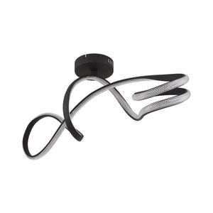 Lustră LED aplicată Globo 67341DS SWIRL LED/30W/230V negru imagine