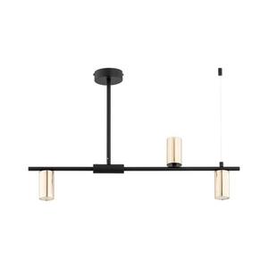 Lustră pe tijă URANOS 3xGU10/10W/230V negru/auriu imagine