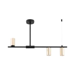Lustră pe tijă URANOS 3xGU10/10W/230V negru/auriu imagine