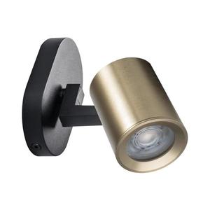 Spot de perete 38960 LAURIN 1xGU10/10W/230V alamă/negru imagine