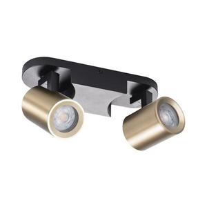 Spot 38961 LAURIN 2xGU10/10W/230V alamă/negru imagine