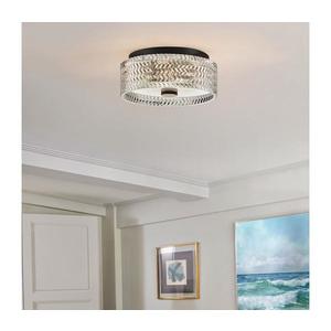 Plafonieră Hinkley HK-ELLE-F-S-BK 2xE27/60W/230V d. 30, 5 cm negru imagine