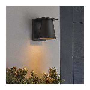 Aplică LED de exterior Hinkley HK-HANS-S-BLK HANS 1xGU10/8W/230V IP44 imagine