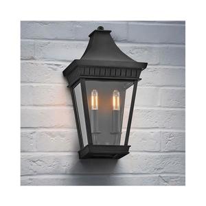 Aplică de exterior Hinkley HK-CHAPEL-HILL7-MB CHAPEL HILL 2xE14/40W/230V IP44 imagine