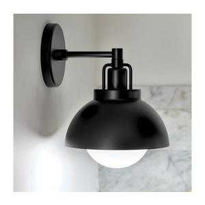 Lampă de perete Kichler KL-NIVA-1W-1P-BK NIVA 1xE27/40W/230V negru imagine