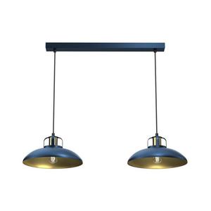 Lustră pe cablu Brilagi FLAMENGO 2xE27/60W/230V albastru imagine