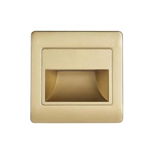 LED lampă de scară STEP LIGHT NET LED/1, 5W/30V aurie imagine