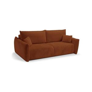 Canapea extensibilă FRIDA, 2 locuri, maro imagine