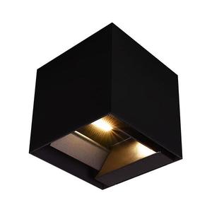 LED lampă solară de perete cu senzor, 9W, 3, 7V, 3000/4000/5000K, IP65, negru imagine