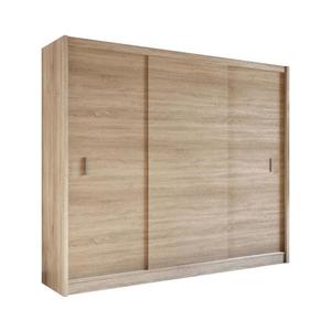 Dulap cu uși glisante SAPHIRA 250x215 cm, stejar sonoma imagine