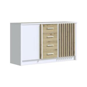 Comodă TAYLER alb/dub craft imagine