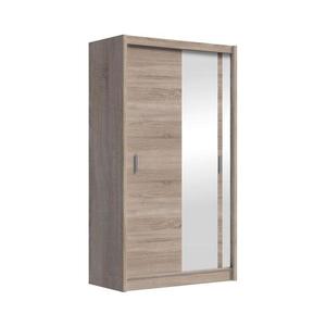 Dulap cu oglindă SABRINA 120x215 cm, stejar sonoma imagine