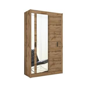 Dulap cu oglindă SABRINA 120x215 cm, stejar woltan imagine