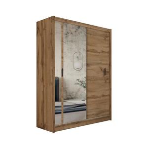 Dulap cu oglindă SABRINA 180x215 cm, stejar woltan imagine