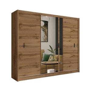 Dulap cu oglindă SABRINA 250x215 cm, stejar woltan imagine