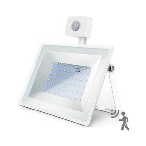 Proiector LED cu senzor LED/50W/230V 6400K IP65 alb imagine