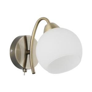 Lampă de perete NESTOR 1xE27/40W/230V, alamă imagine