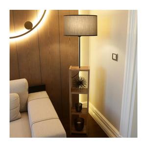 Lampă de podea AYD 1xE27/40W/230V maro/gri imagine