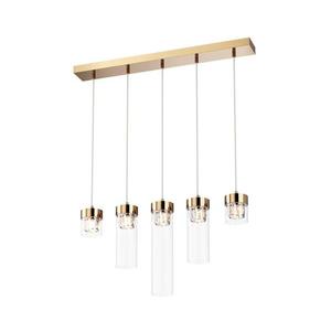 Lustră de cristal pe cablu GEM 5xG9/28W/230V Zuma Line P0389-05E-F7AC imagine