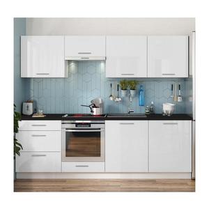 Mobilă de bucătărie CELESTE 240 cm, alb lucios imagine