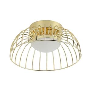 Plafonieră LED BETSY, 12 W / 230 V, Ø 25 cm, aurie imagine