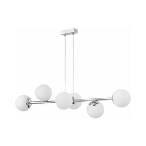 Candelabru suspendat pe cablu MADDIE 5xE14/5W/230V crom lucios imagine