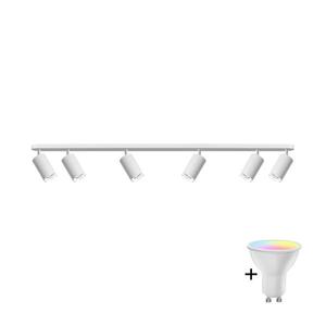 Spot de baie LED RGBW dimmabil TURYN 6xGU10/6, 5W/230V IP44 alb imagine