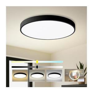 Brilagi - Plafonieră LED POOL, 100W, 230V, 3000/4500/6000 K, Ø 80 cm, negru imagine