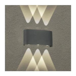 Brilagi - Aplica de perete LED pentru exterior FLAREBOX LED/6W/230V, antracit, IP65 imagine