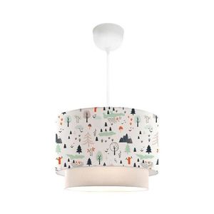 Lustră pentru copii CANDY 1xE27/40W/230V alb/multicolor imagine