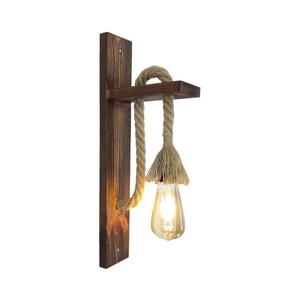 Aplica de perete AHSAP 1xE27/40W/230V pin, nuc imagine