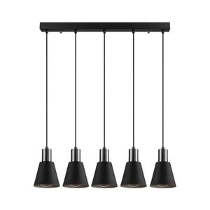 Lustră cu cablu KEM 5xE27/40W/230V neagră imagine